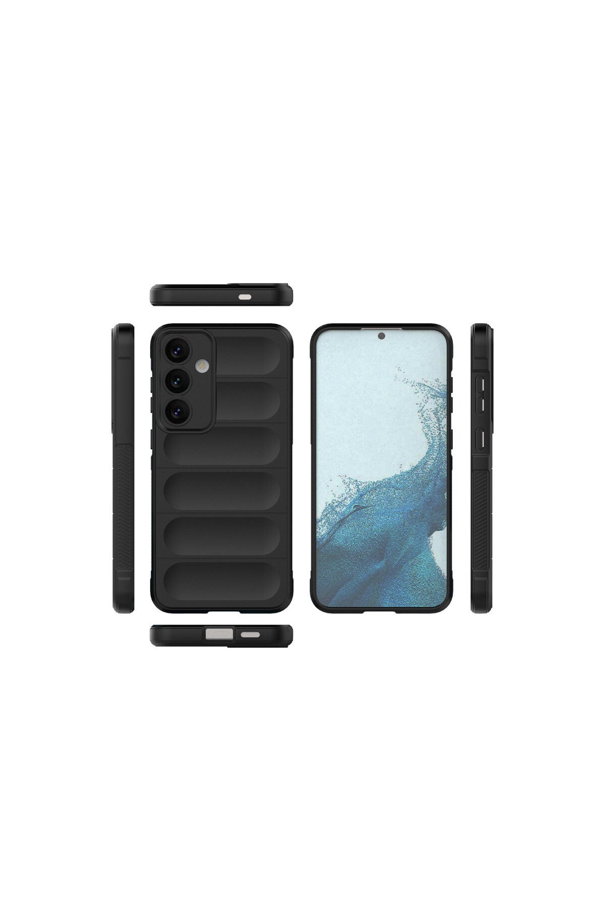 Samsung Galaxy S24 Uyumlu Kılıf Optimum Silikon - Siyah