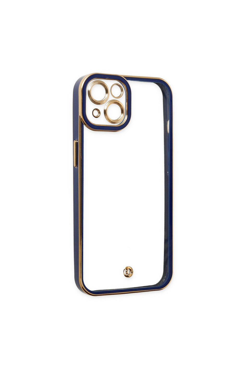 Apple iPhone 14 Plus Uyumlu Kılıf Liva Lens Silikon - Mavi