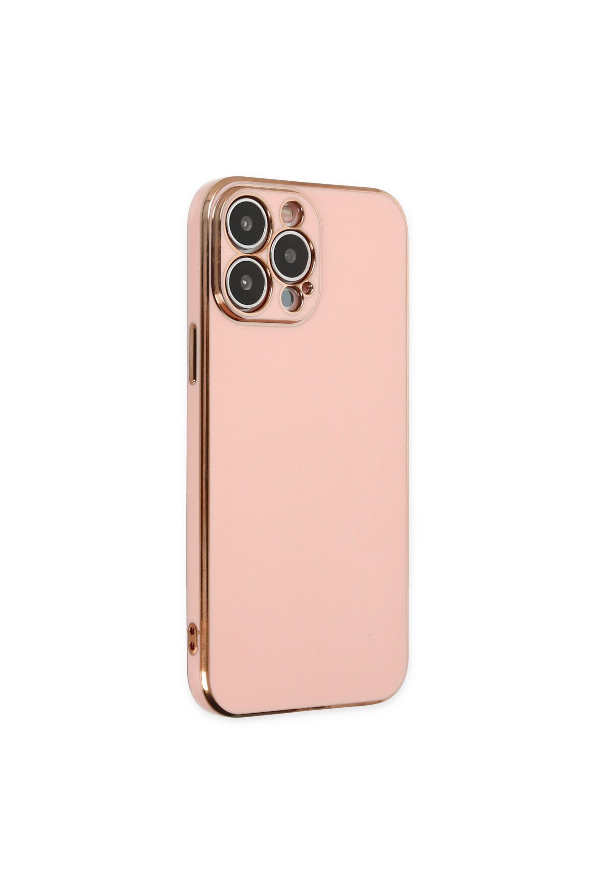 Apple iPhone 14 Pro Max Uyumlu Kılıf Volet Silikon - Pembe