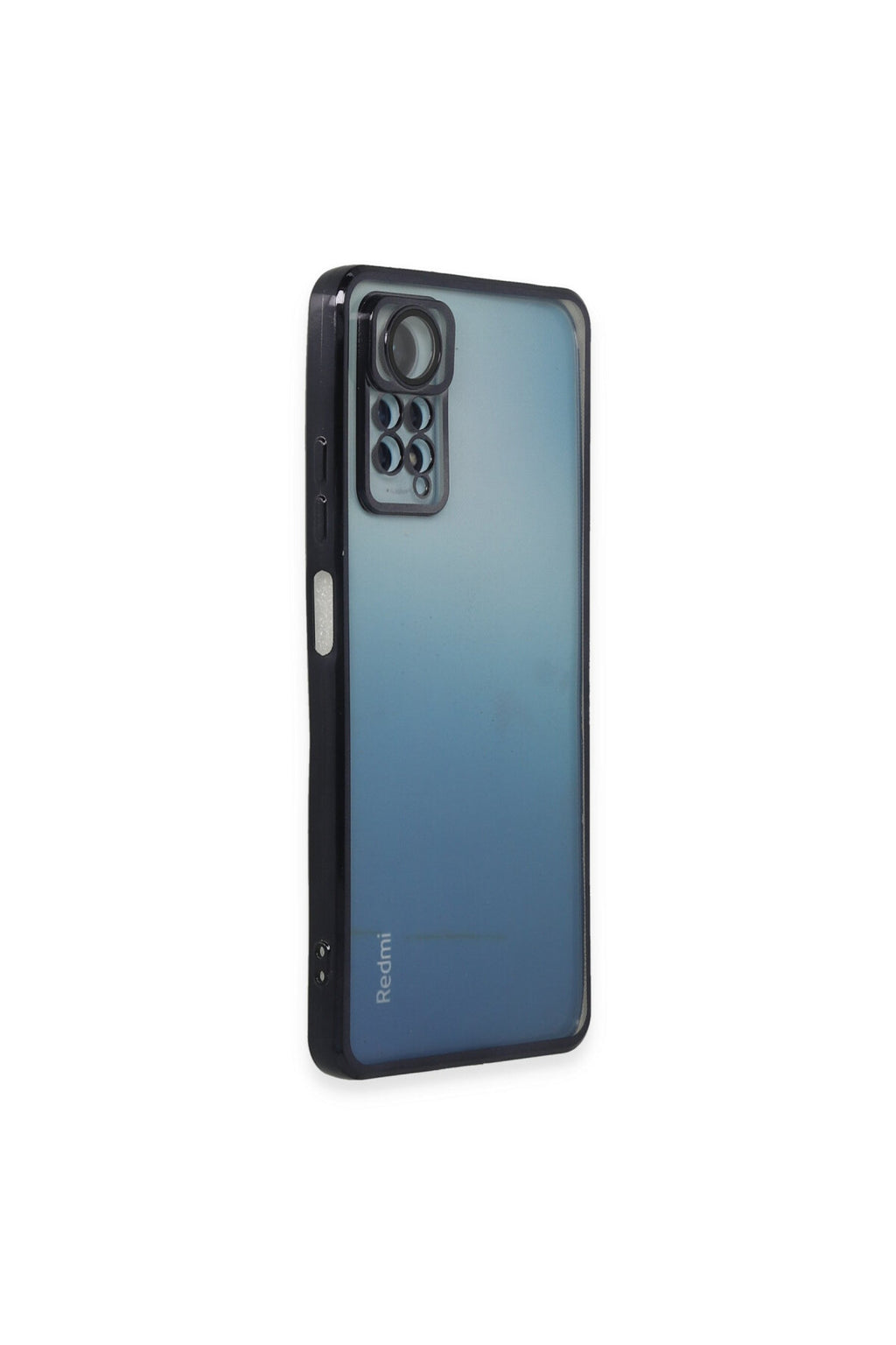 Xiaomi Redmi Note 11 Pro Uyumlu Kılıf Lensli Silikon - Siyah
