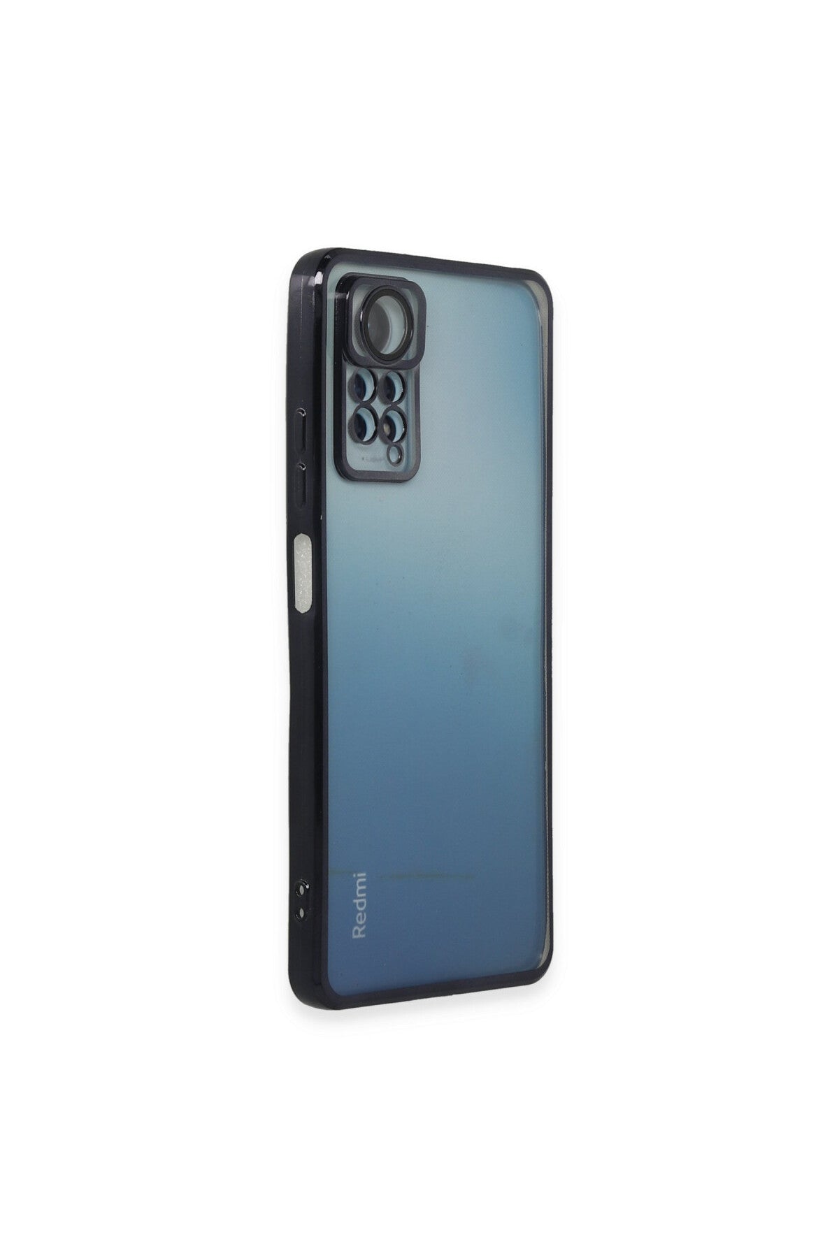 Xiaomi Redmi Note 11 Pro Uyumlu Kılıf Lensli Silikon - Siyah