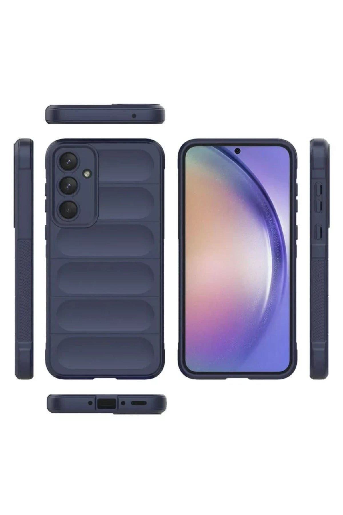 Samsung Galaxy A17 5G Uyumlu Optimum Silikon - Lacivert