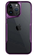 Apple iPhone 14 Pro Max Uyumlu Kılıf Boyi Silikon Kapak - Derin Mor