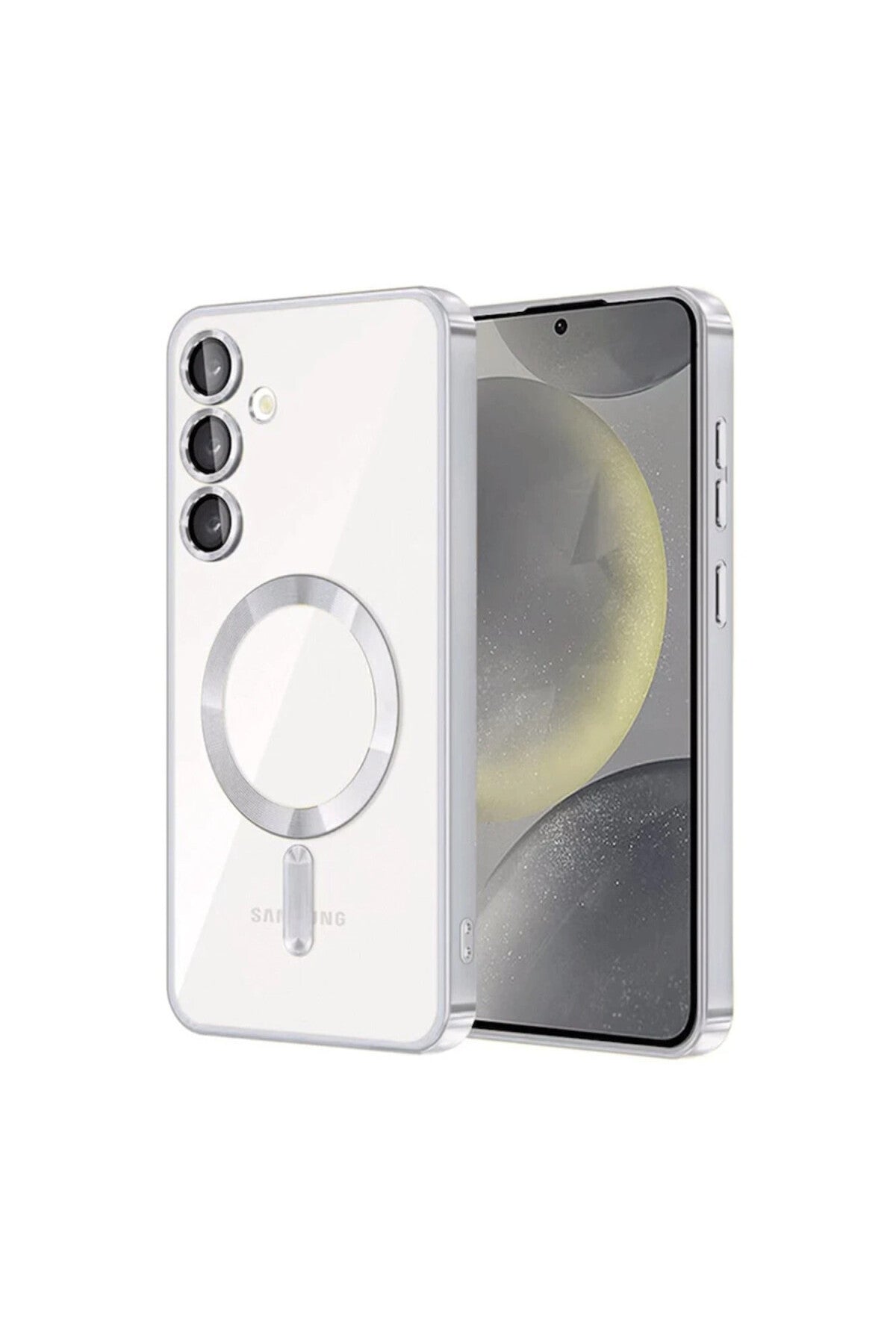 Samsung Galaxy A36 Uyumlu Kross Magneticsafe Kapak - Titan Gri