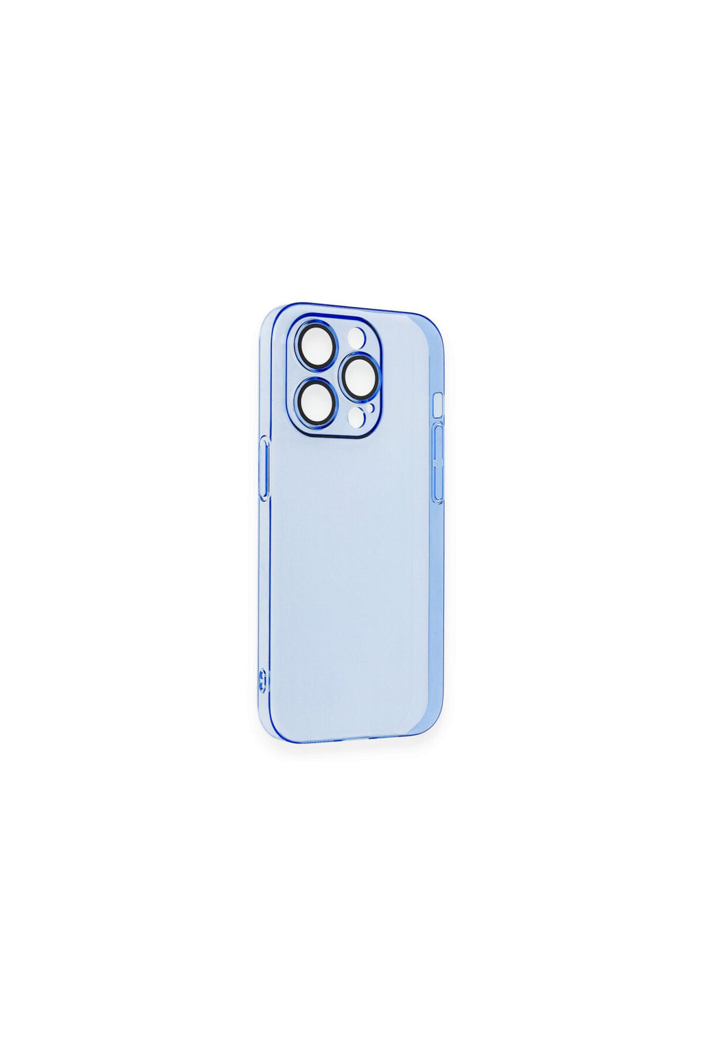 Apple iPhone 14 Pro Max Uyumlu Kılıf Armada Lensli Kapak - Sierra Blue