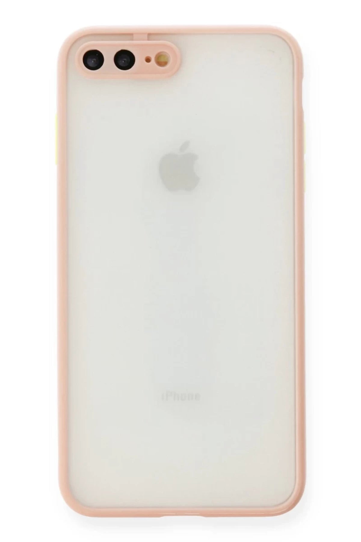 Apple iPhone 7 Plus Uyumlu Kılıf Montreal Silikon Kapak - Pembe