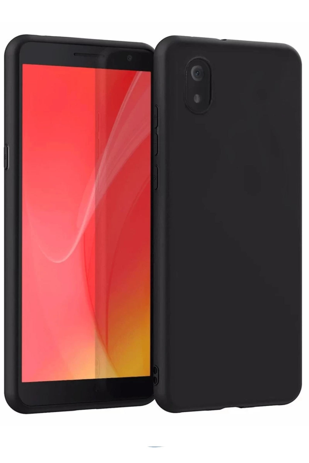 TCL L7 Uyumlu Kılıf First Silikon - Siyah