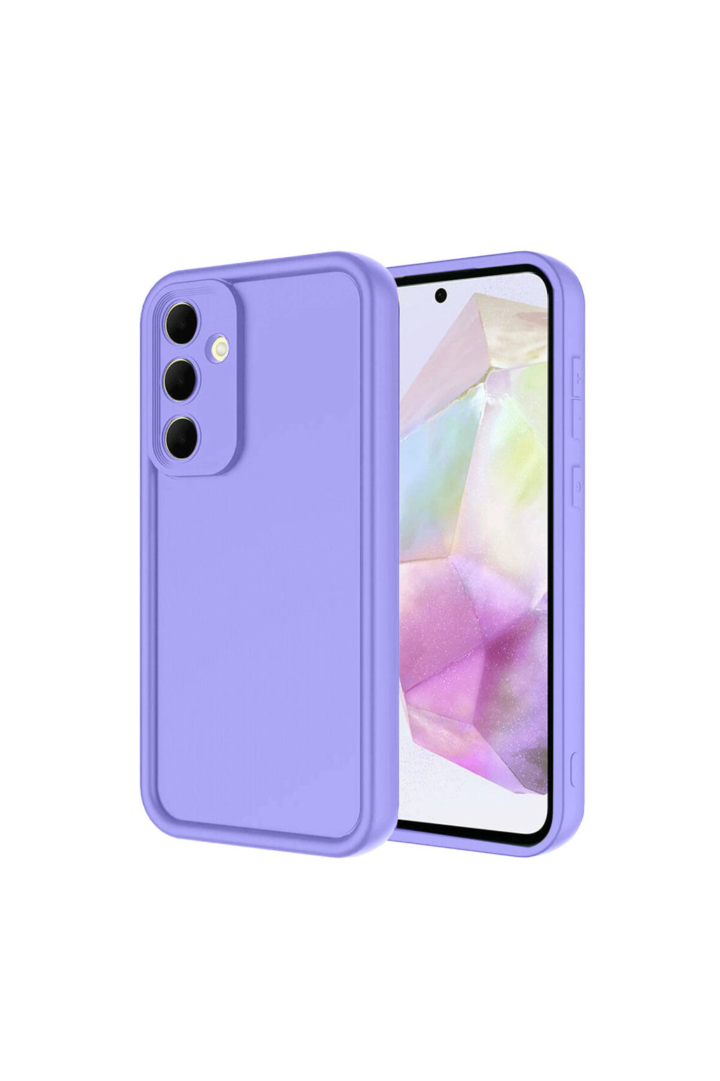 Samsung Galaxy A17 5G Uyumlu Viera Silikon - Lila