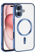 Apple iPhone 17 Uyumlu Kross Magneticsafe Kapak - Sierra Blue