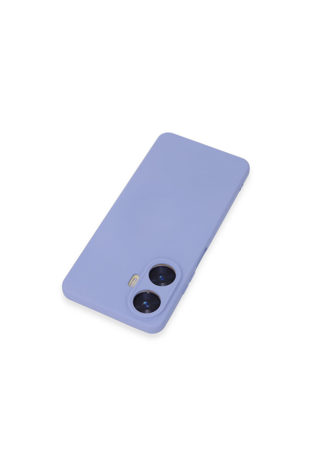 Realme C55 Uyumlu Kılıf Nano içi Kadife Silikon - Lila