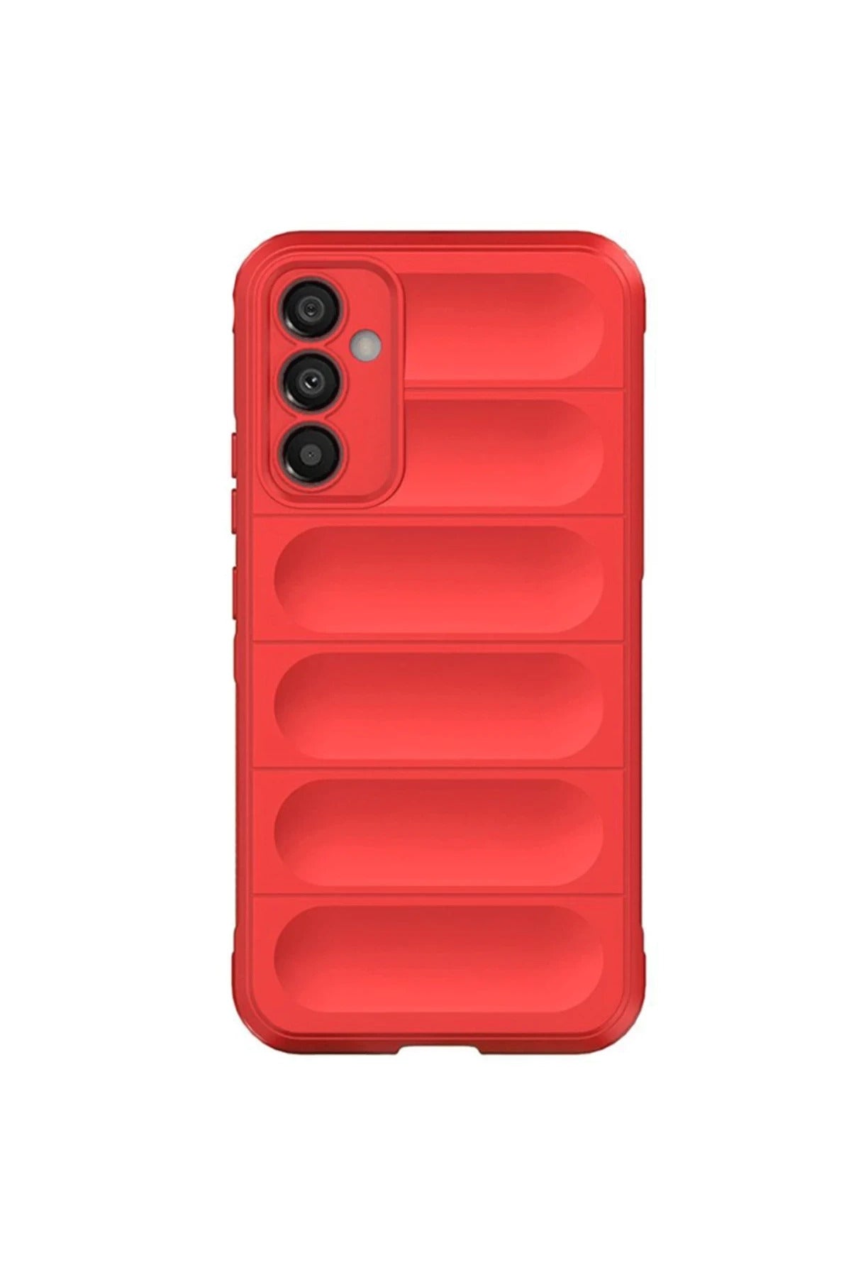 Samsung A56 Kılıf Optimum Silikon - Kırmızı