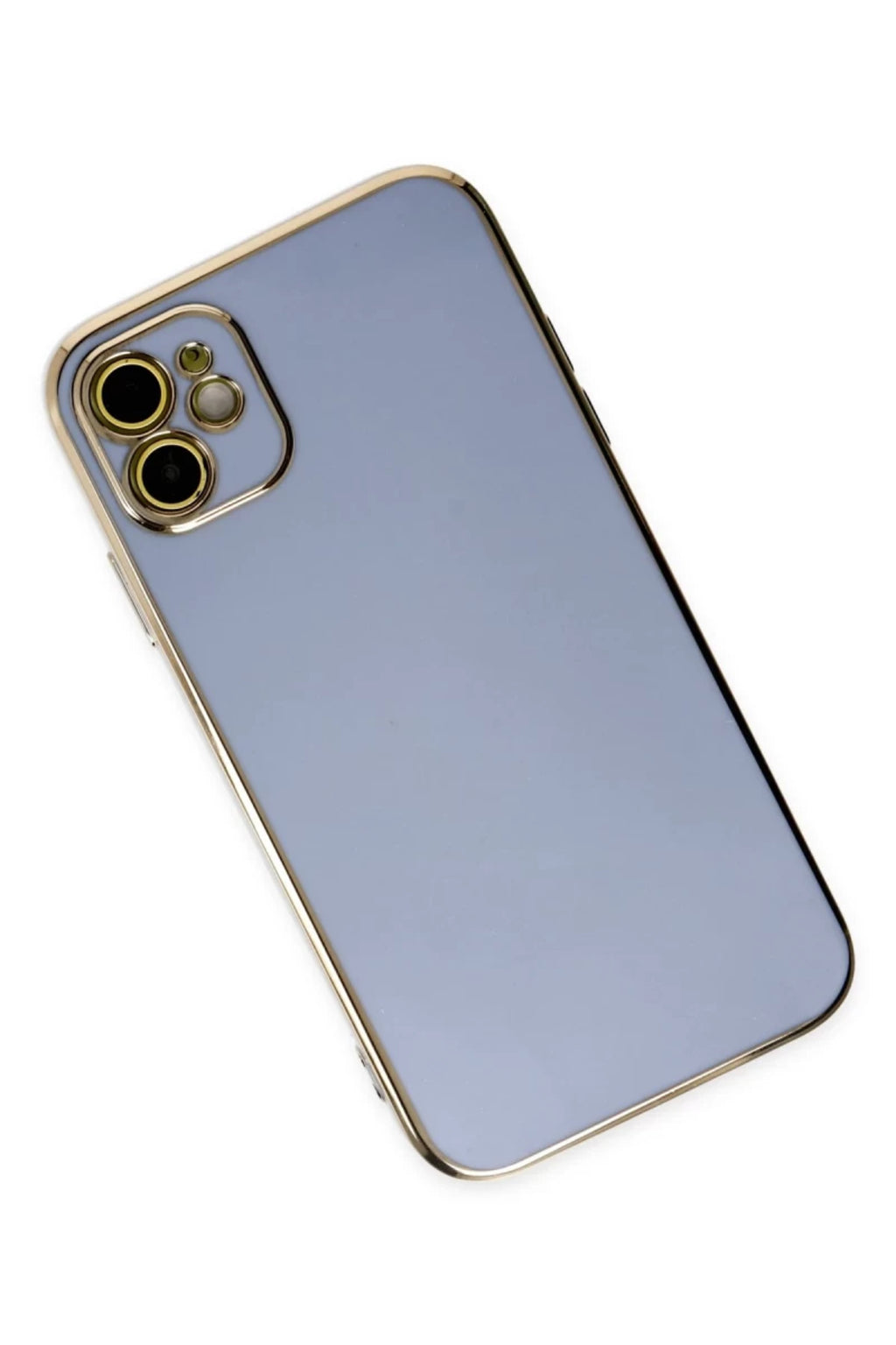Apple iPhone 12 Uyumlu Kılıf Volet Silikon - Mavi