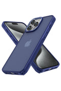 Apple iPhone 15 Pro Max Uyumlu Kılıf Elegant Kapak - Lacivert