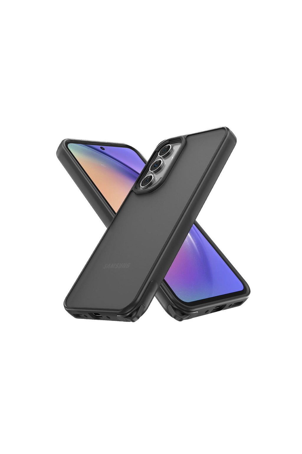 Samsung Galaxy A14 4G Uyumlu Kılıf Elegant Kapak - Siyah