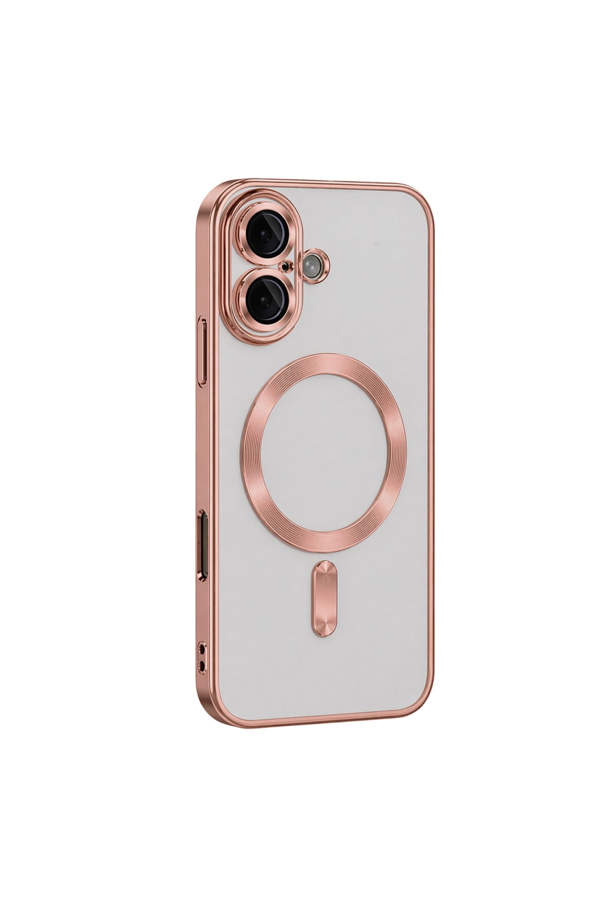 Apple iPhone 16 Uyumlu Kılıf Kross Magneticsafe Kapak - Rose