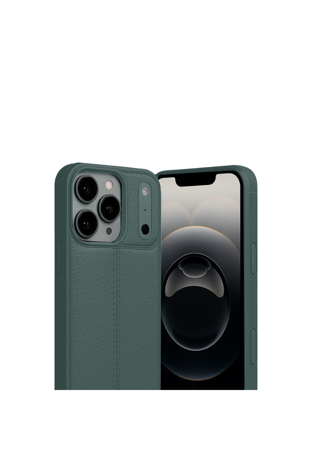 Apple iPhone 17 Pro Uyumlu Auto Focus Kapak - Koyu Yeşil