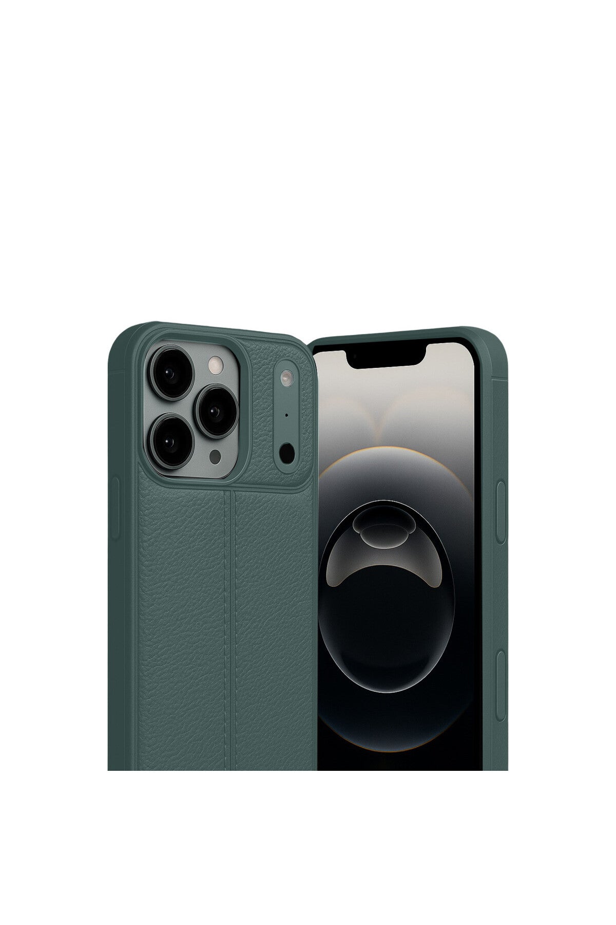 Apple iPhone 17 Pro Uyumlu Auto Focus Kapak - Koyu Yeşil