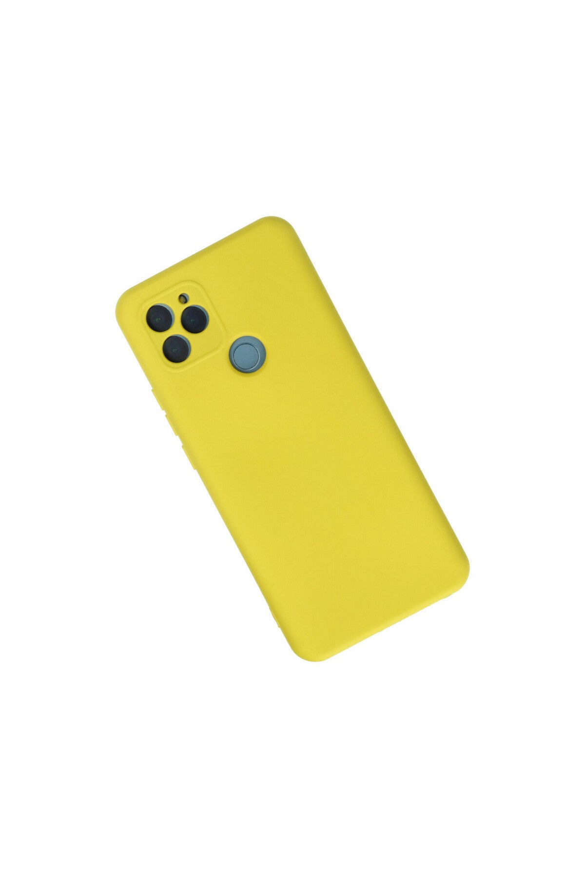 General Mobile GM 21 Kılıf Nano içi Kadife Silikon - Sarı