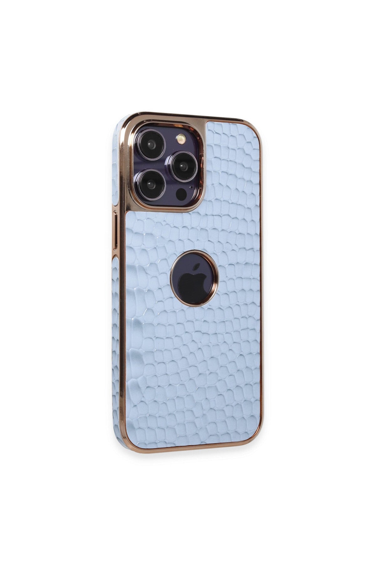 Apple iPhone 14 Pro Max Uyumlu Kılıf Snake Kapak - Sierra Blue