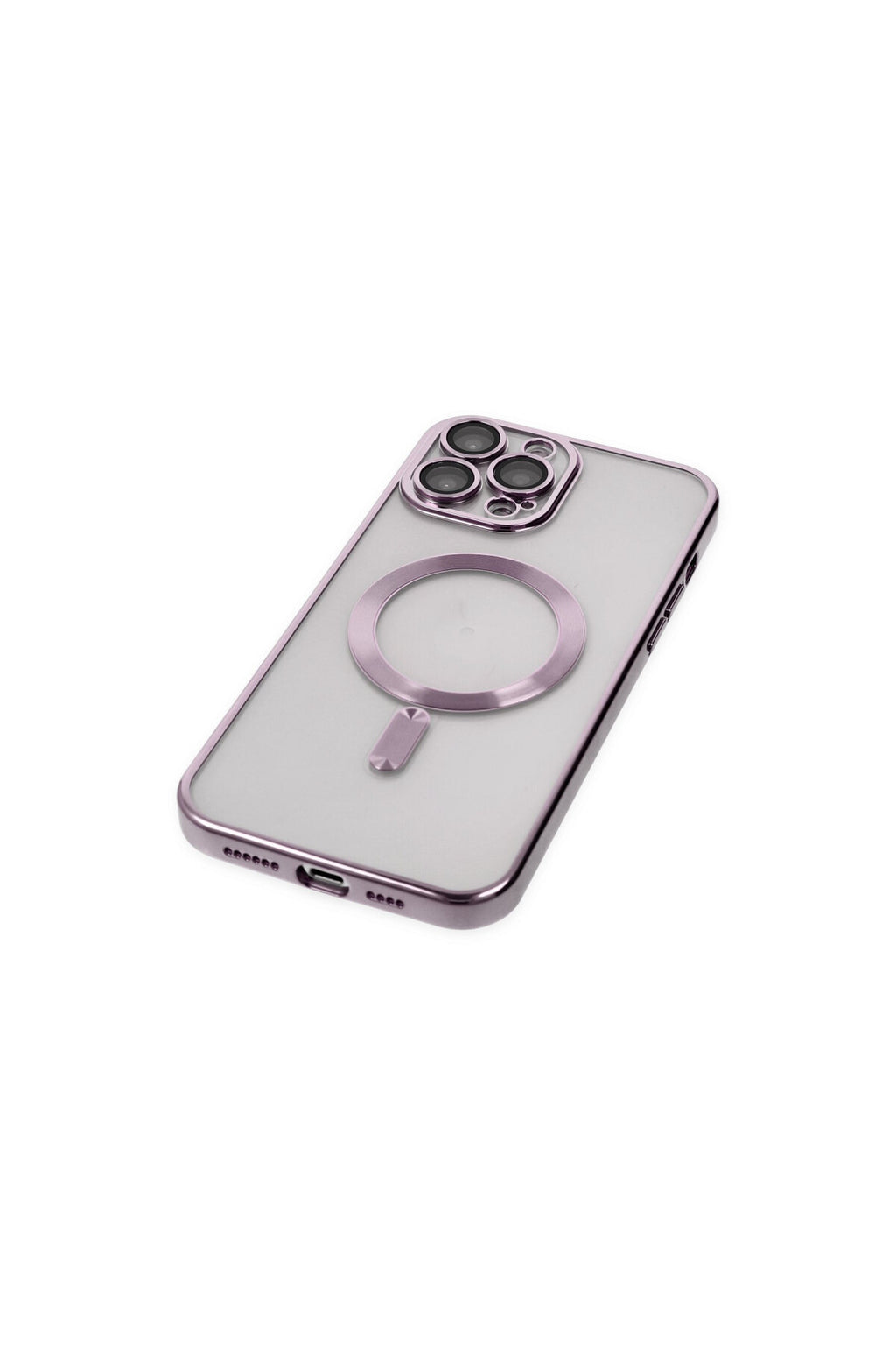Apple iPhone 13 Pro Max Uyumlu Kılıf Kross Magneticsafe Kapak - Mor
