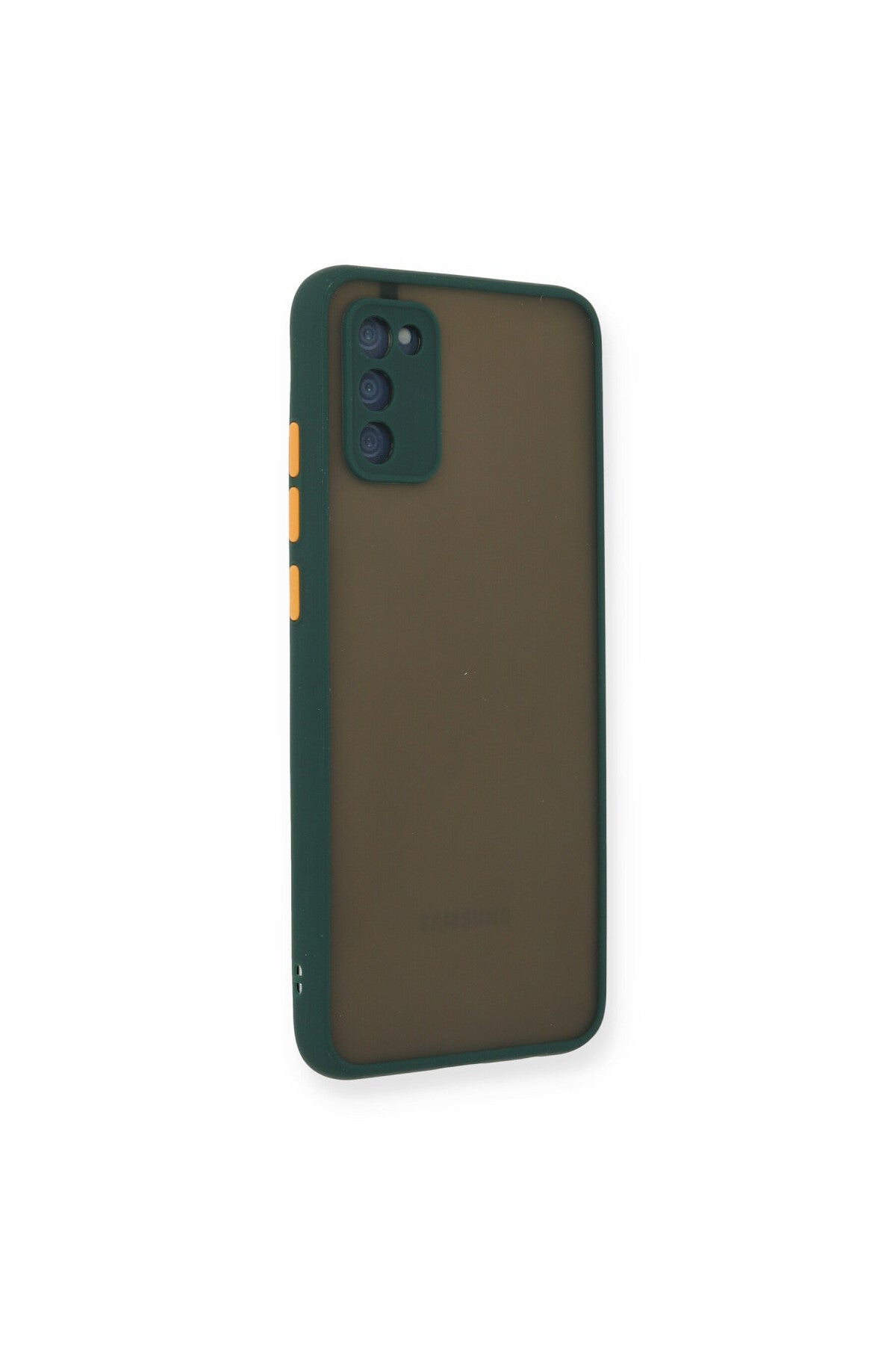 Samsung Galaxy A03S Uyumlu Kılıf Montreal Silikon Kapak - Yeşil