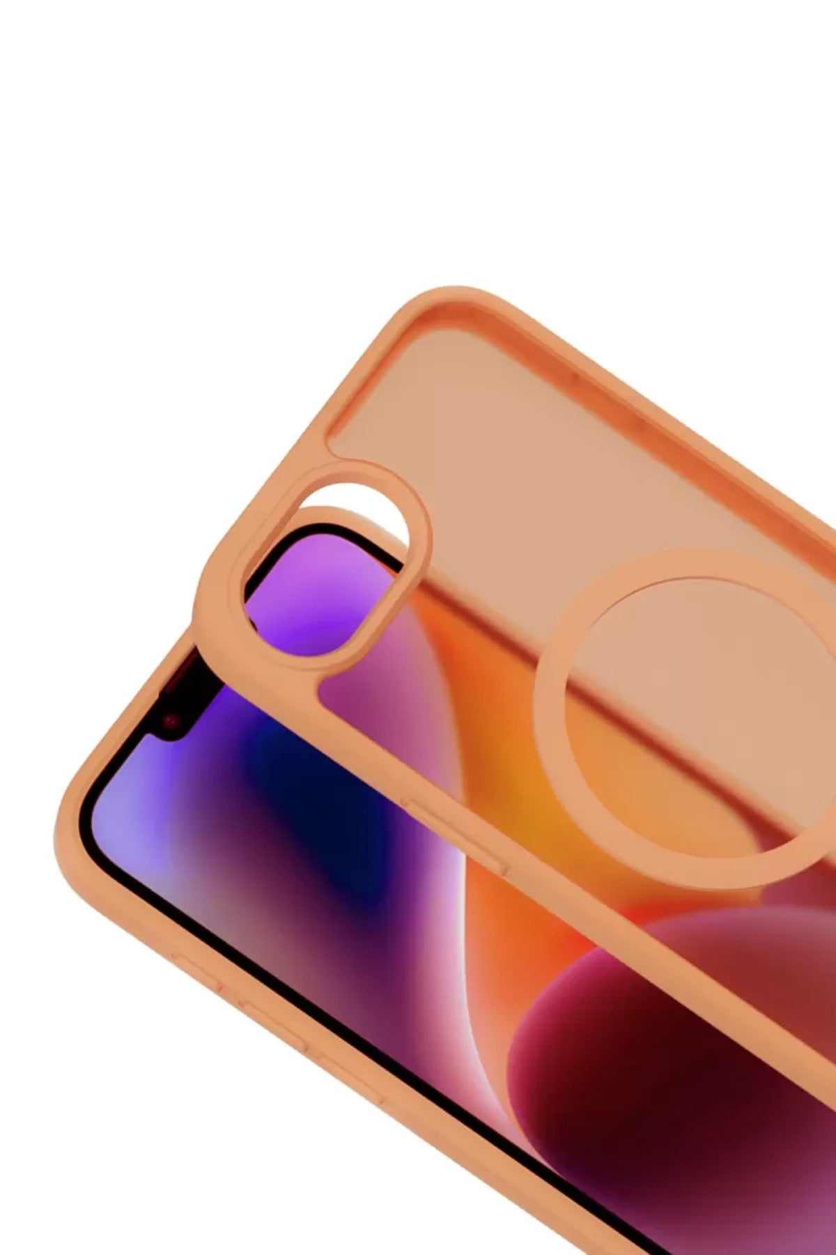 Joko Apple iPhone 16E Uyumlu Jota Magsafe Kapak - Turuncu