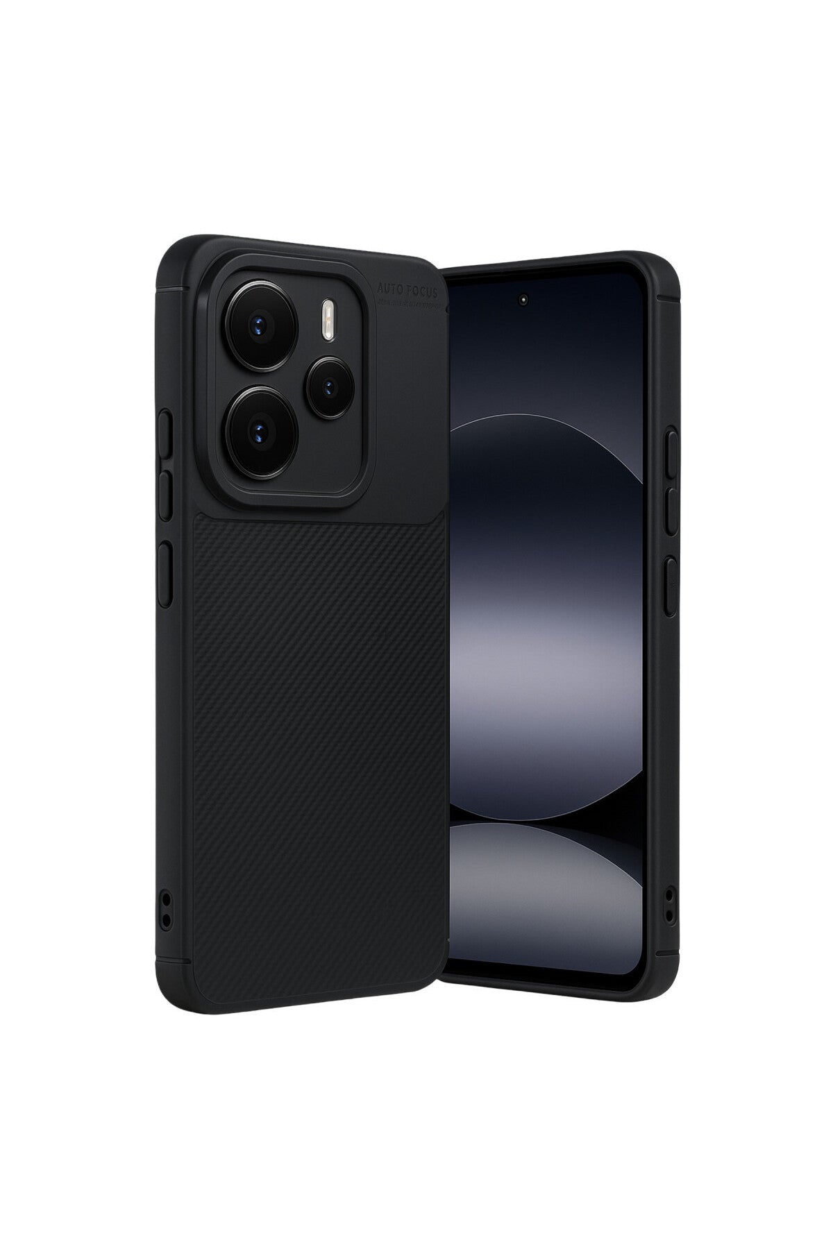 Xiaomi Note 14 5G Auto Focus Karbon Kapak - Siyah