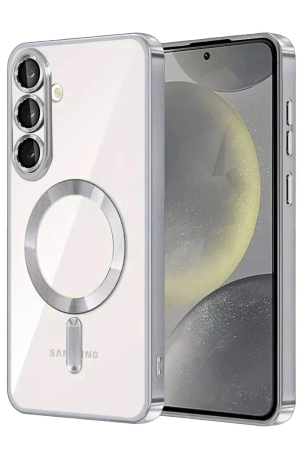 Samsung Galaxy S26 Uyumlu Kross Magneticsafe Kapak - Titan Gri
