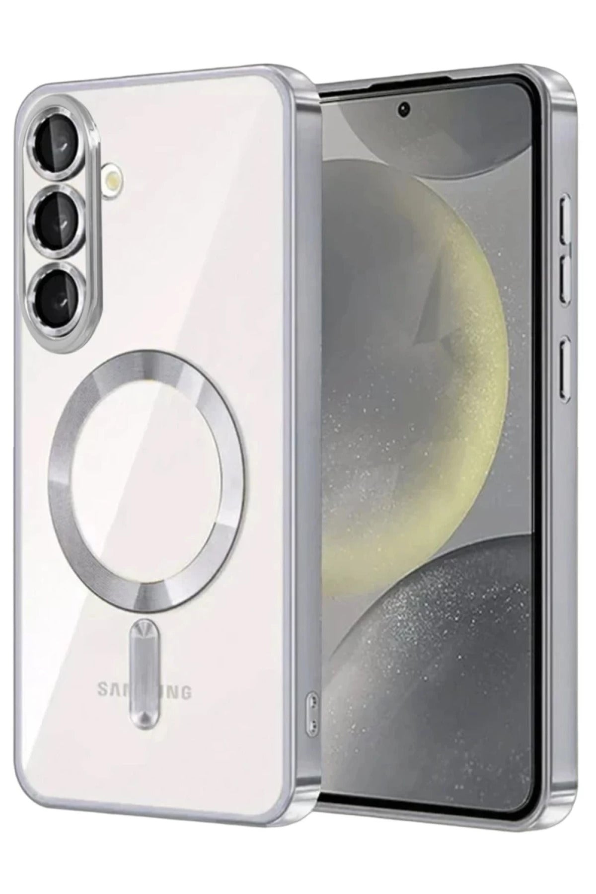 Samsung Galaxy S26 Uyumlu Kross Magneticsafe Kapak - Titan Gri