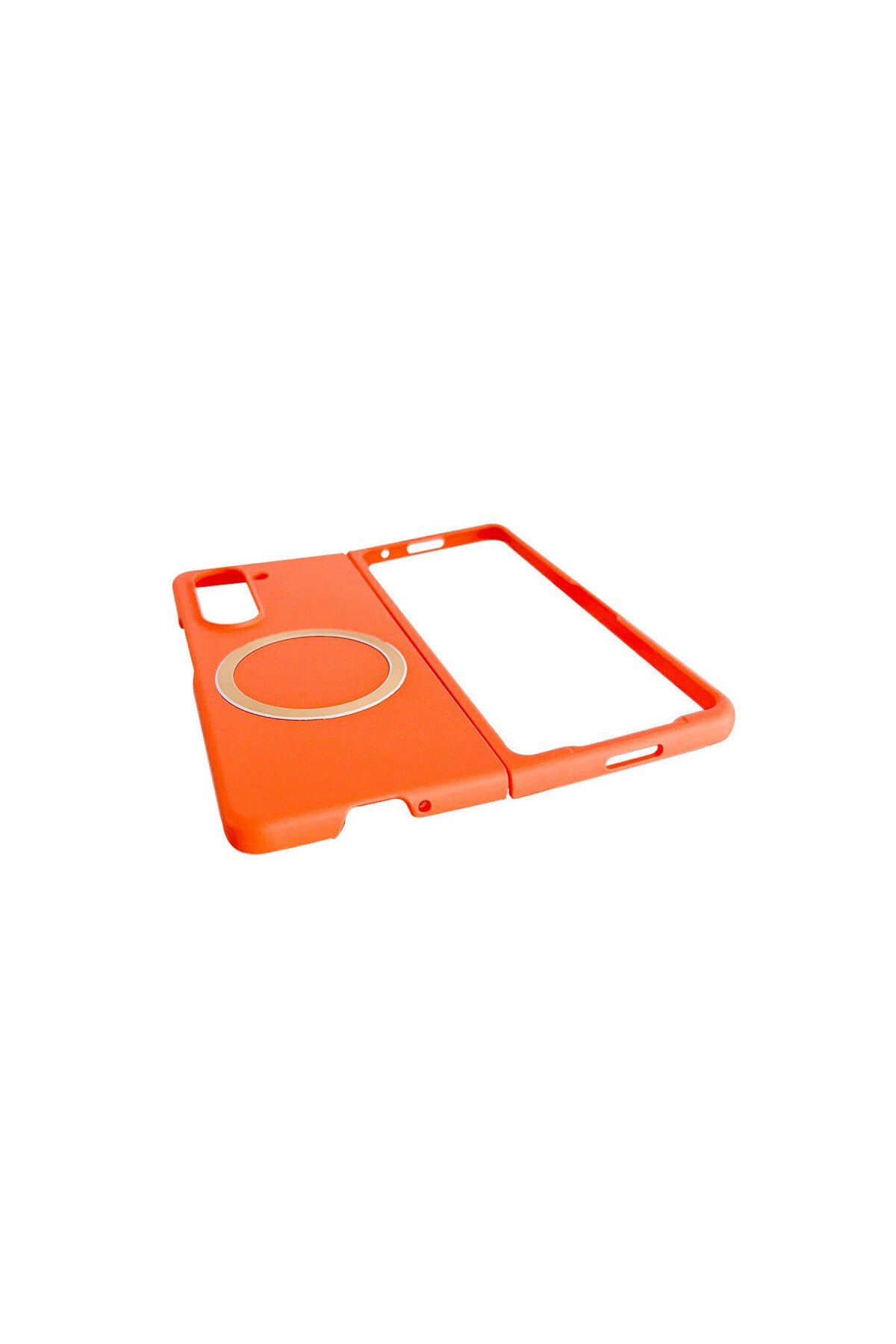 Samsung Galaxy Z Fold 5 Kılıf Mata Fold Kapak - Lila