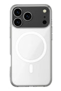 Apple iPhone 17 Pro Uyumlu Kılıf Magneticsafe Şeffaf Silikon - Şeffaf