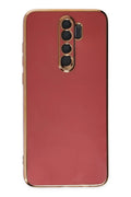 Xiaomi Redmi Note 8 Pro Uyumlu Kılıf Volet Silikon - Kırmızı