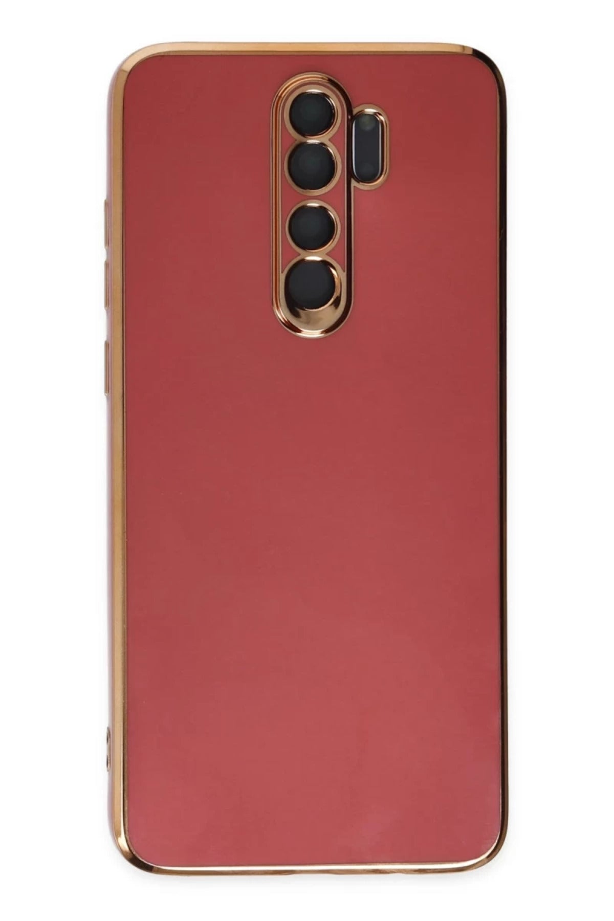 Xiaomi Redmi Note 8 Pro Uyumlu Kılıf Volet Silikon - Kırmızı