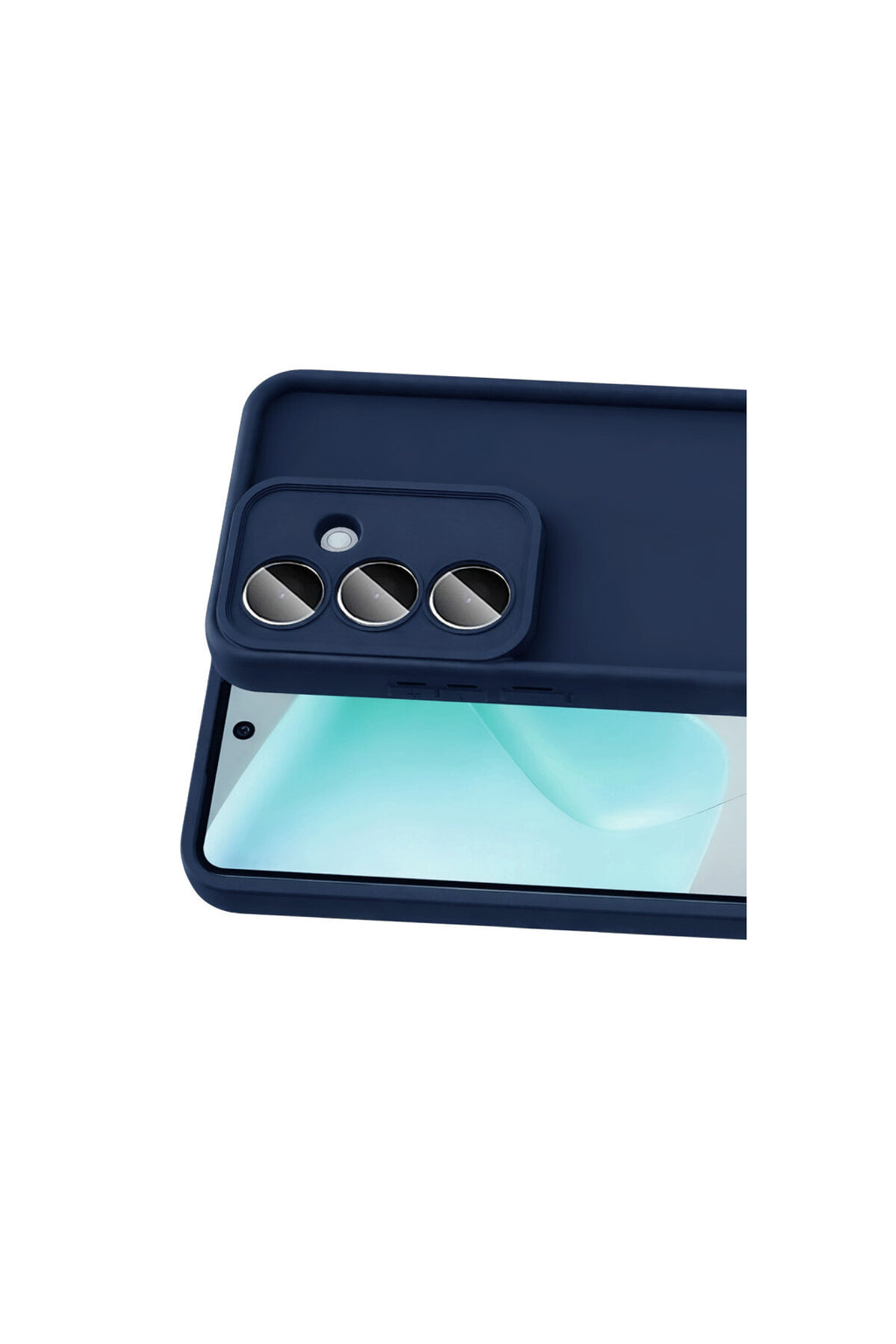 Samsung Galaxy A57 5G Uyumlu Viera Silikon - Lacivert
