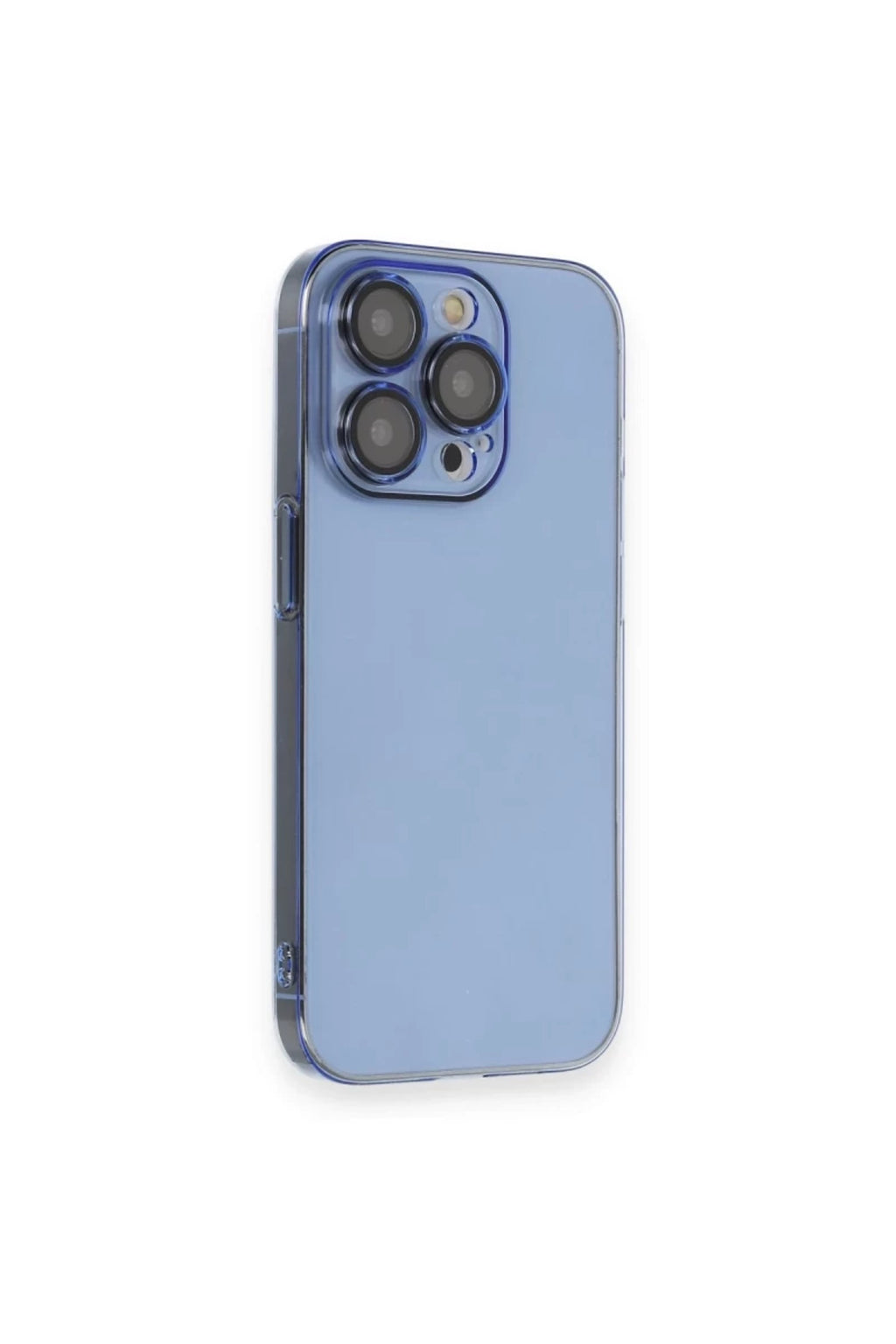 Apple iPhone 14 Pro Uyumlu Kılıf Armada Lensli Kapak - Sierra Blue
