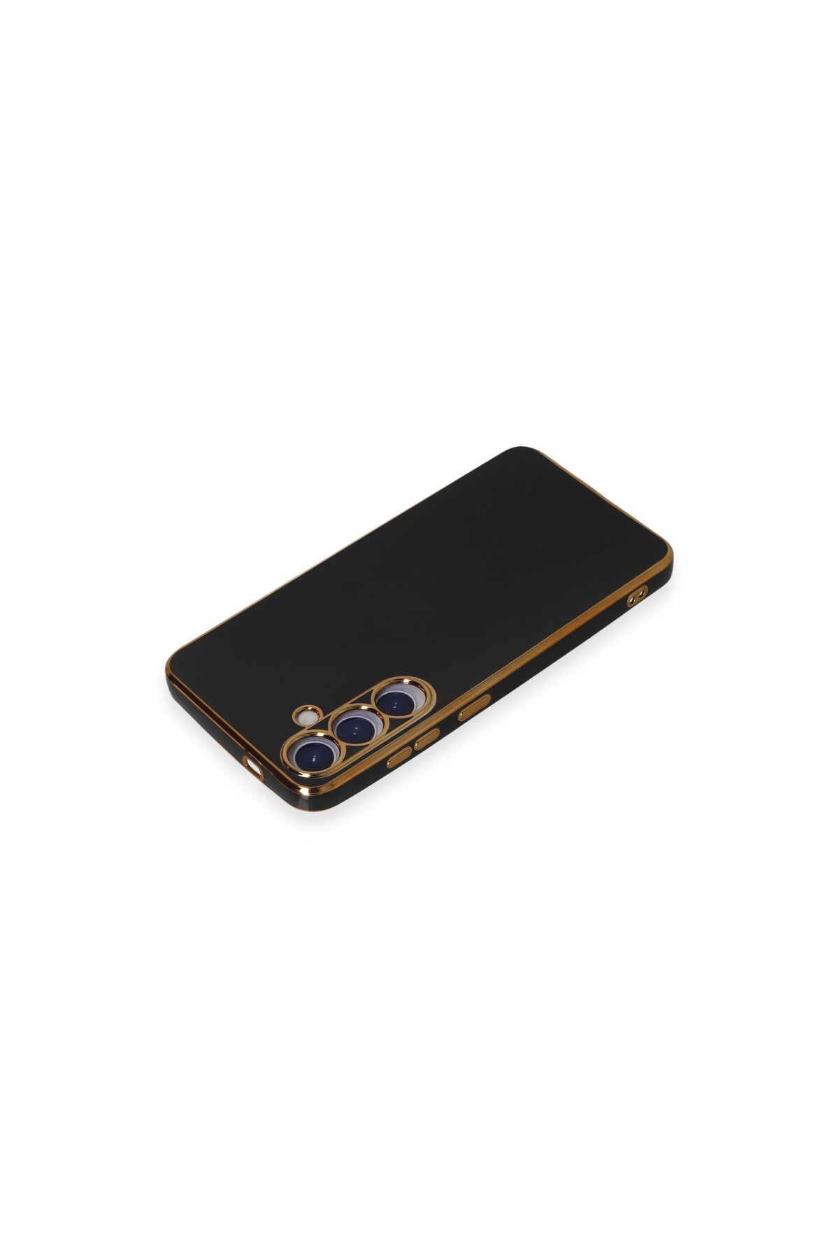 Samsung Galaxy S24 Uyumlu Kılıf Volet Silikon - Siyah
