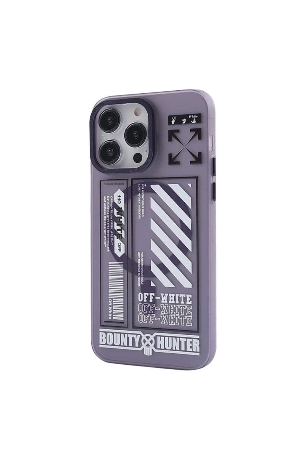 Apple iPhone 14 Pro Max Uyumlu Kılıf Apollo Magneticsafe Desenli Kapak - Apollo Mor - 1