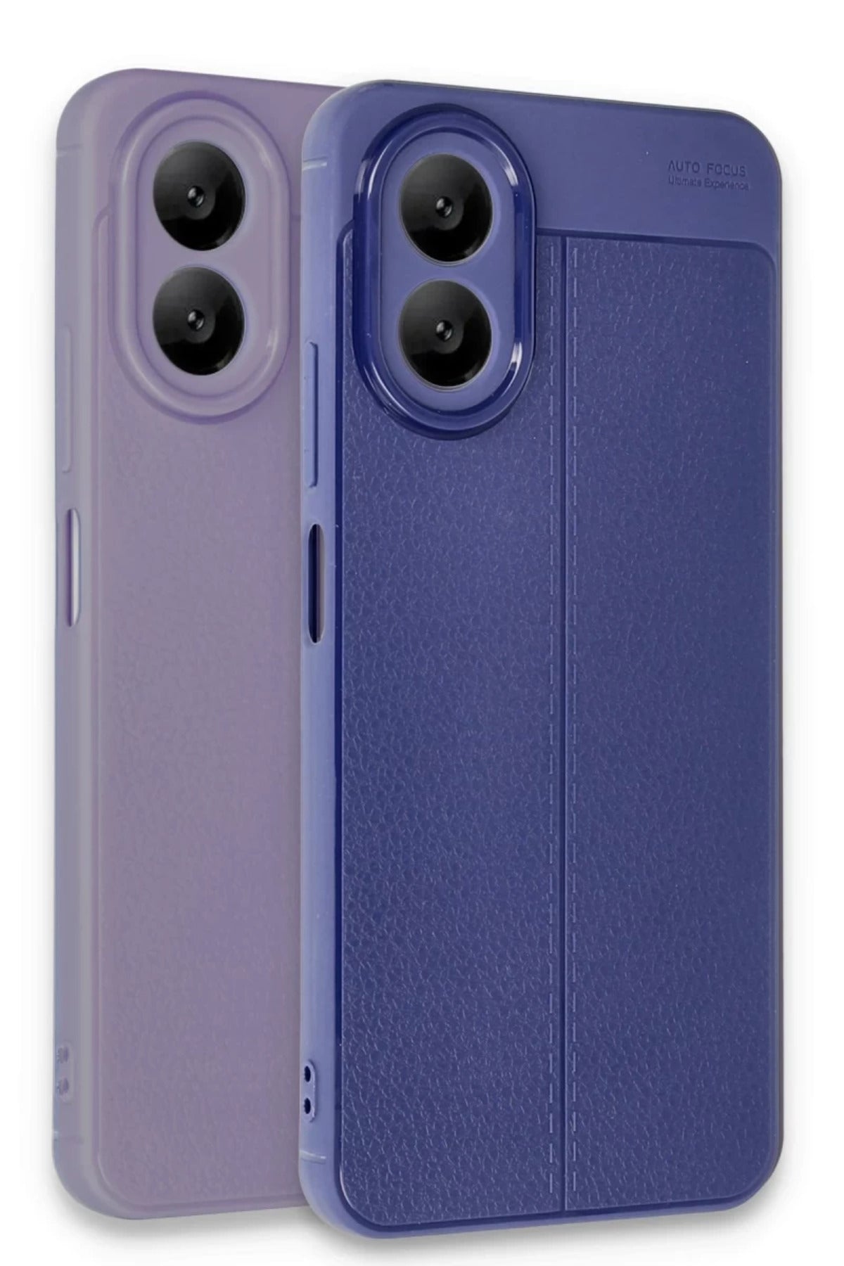 Oppo A38 Uyumlu Kılıf Auto Focus Kapak - Lacivert