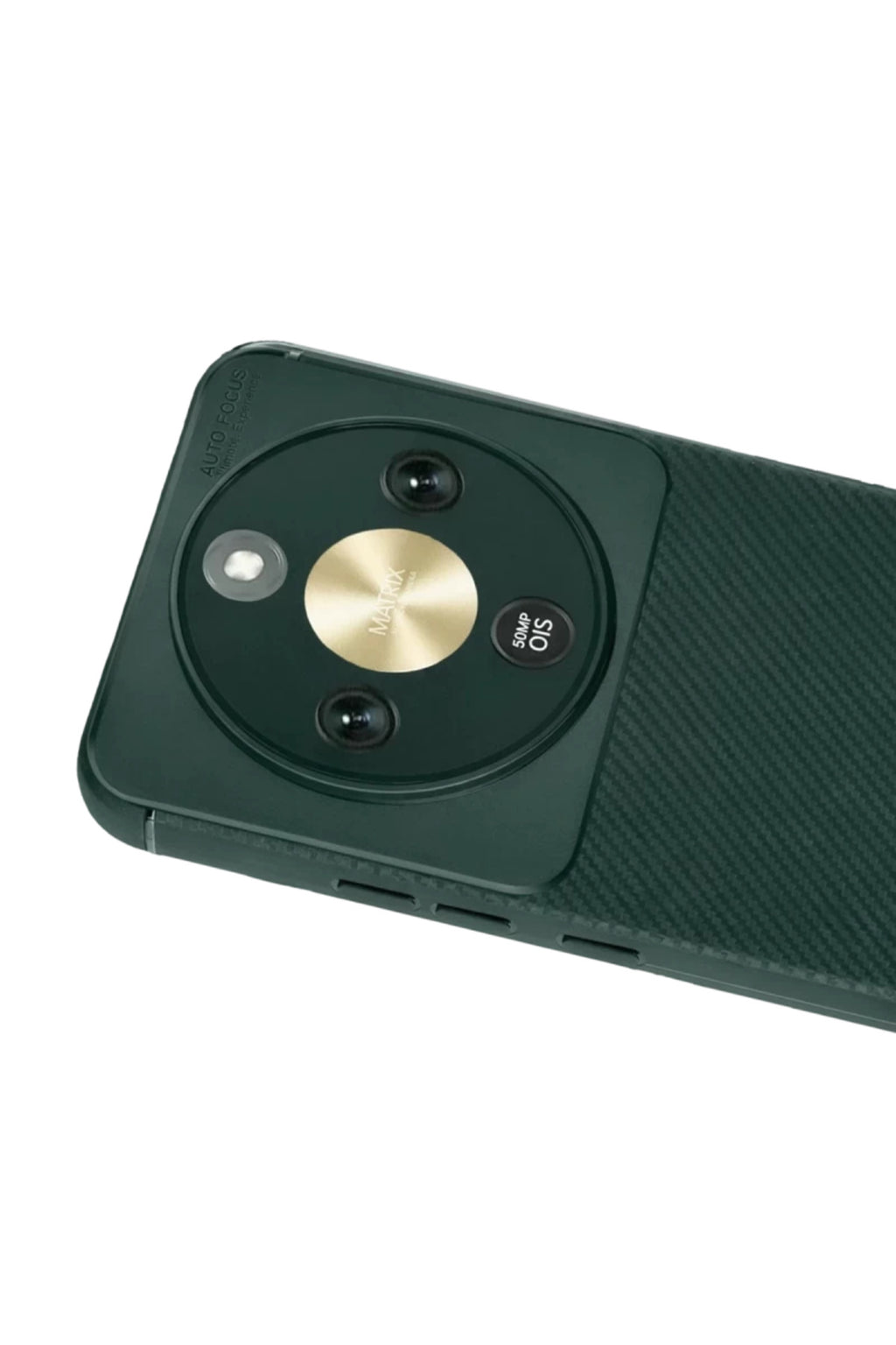 Huawei Honor Magic 8 Lite Uyumlu Auto Focus Karbon Kapak - Koyu Yeşil