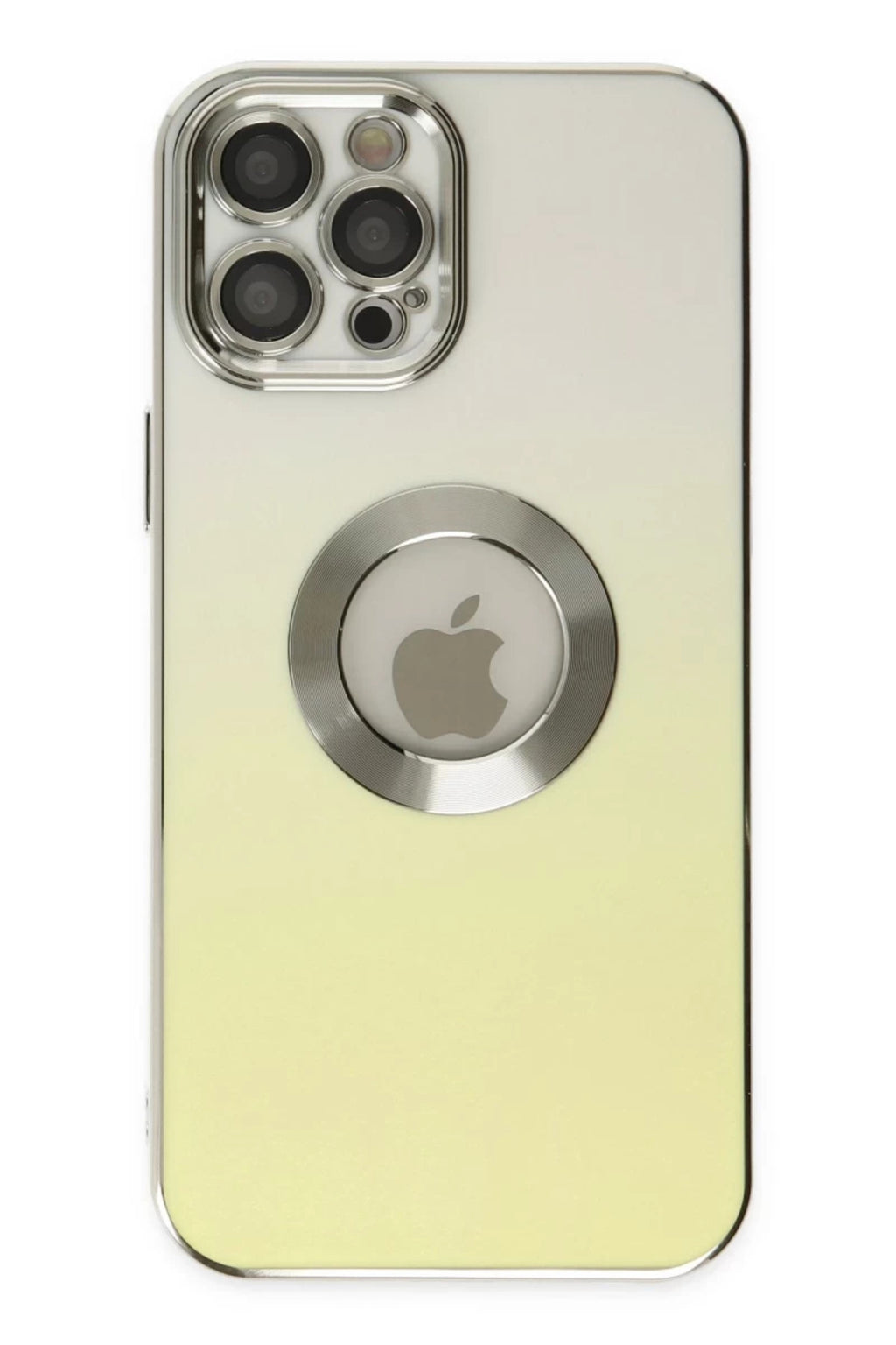 Apple iPhone 12 Pro Max Uyumlu Kılıf Best Silikon - Sarı
