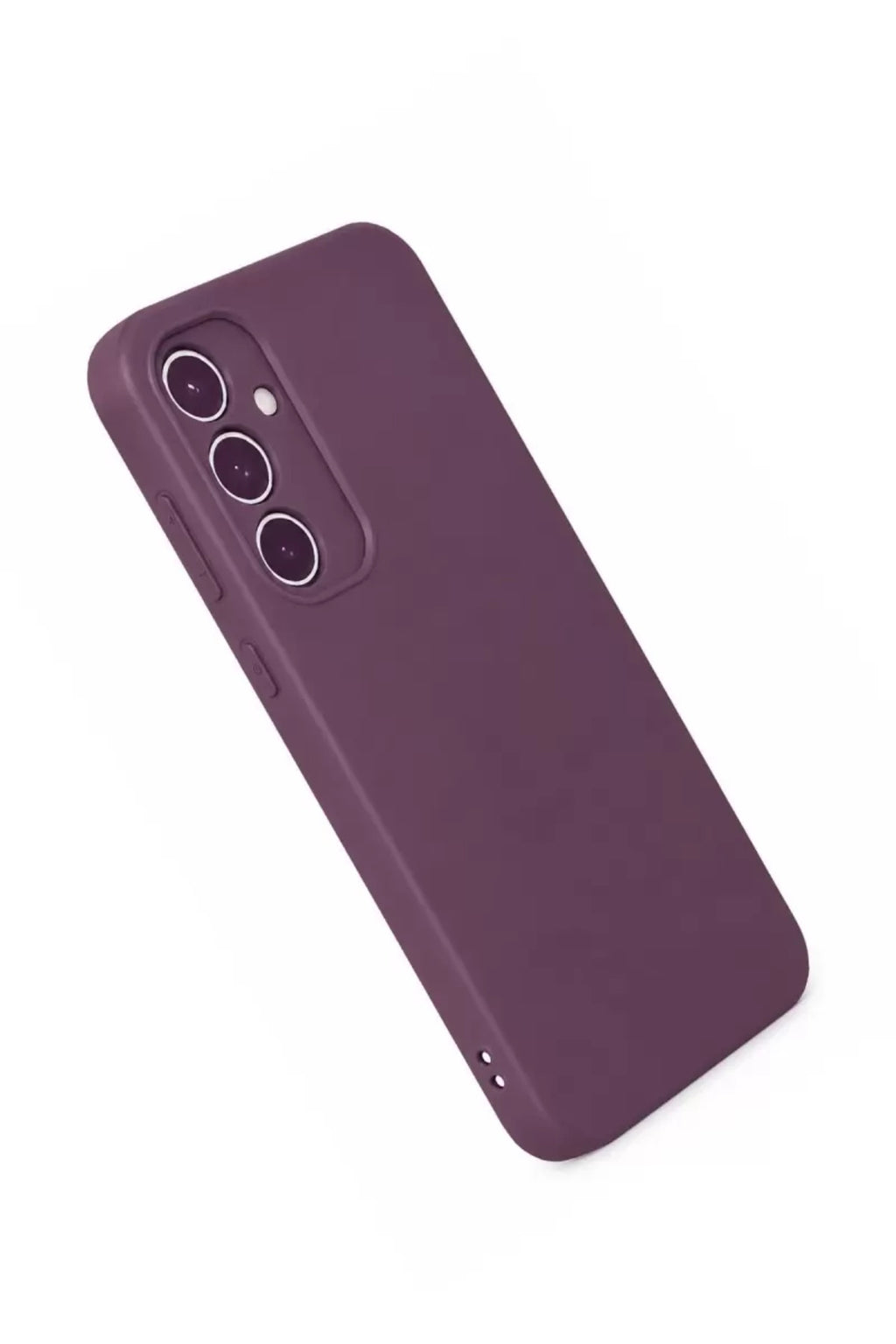 Samsung Galaxy A35 5G Uyumlu Kılıf First Silikon - Mürdüm