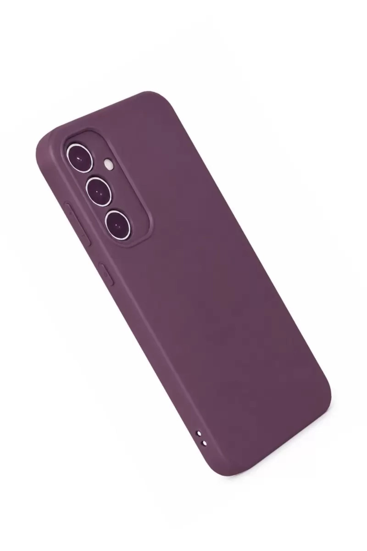 Samsung Galaxy A35 5G Uyumlu Kılıf First Silikon - Mürdüm