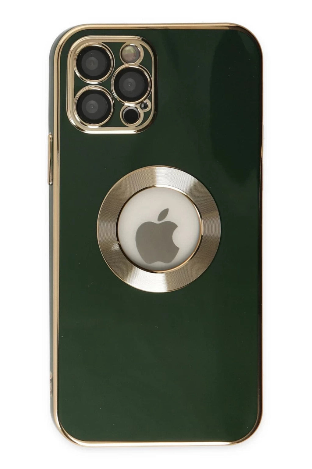 Apple iPhone 12 Pro Max Uyumlu Kılıf Store Silikon - Yeşil