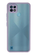 Realme C21 Uyumlu Kılıf Montreal Silikon Kapak - Mor