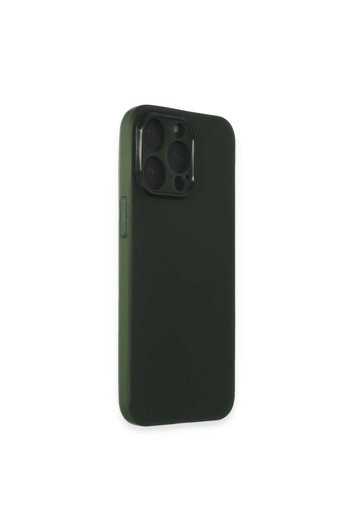 Apple iPhone 15 Pro Max Uyumlu Kılıf Puma Silikon - Yeşil