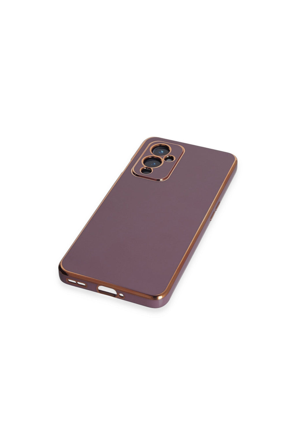 One Plus 9 Kılıf Volet Silikon - Mor