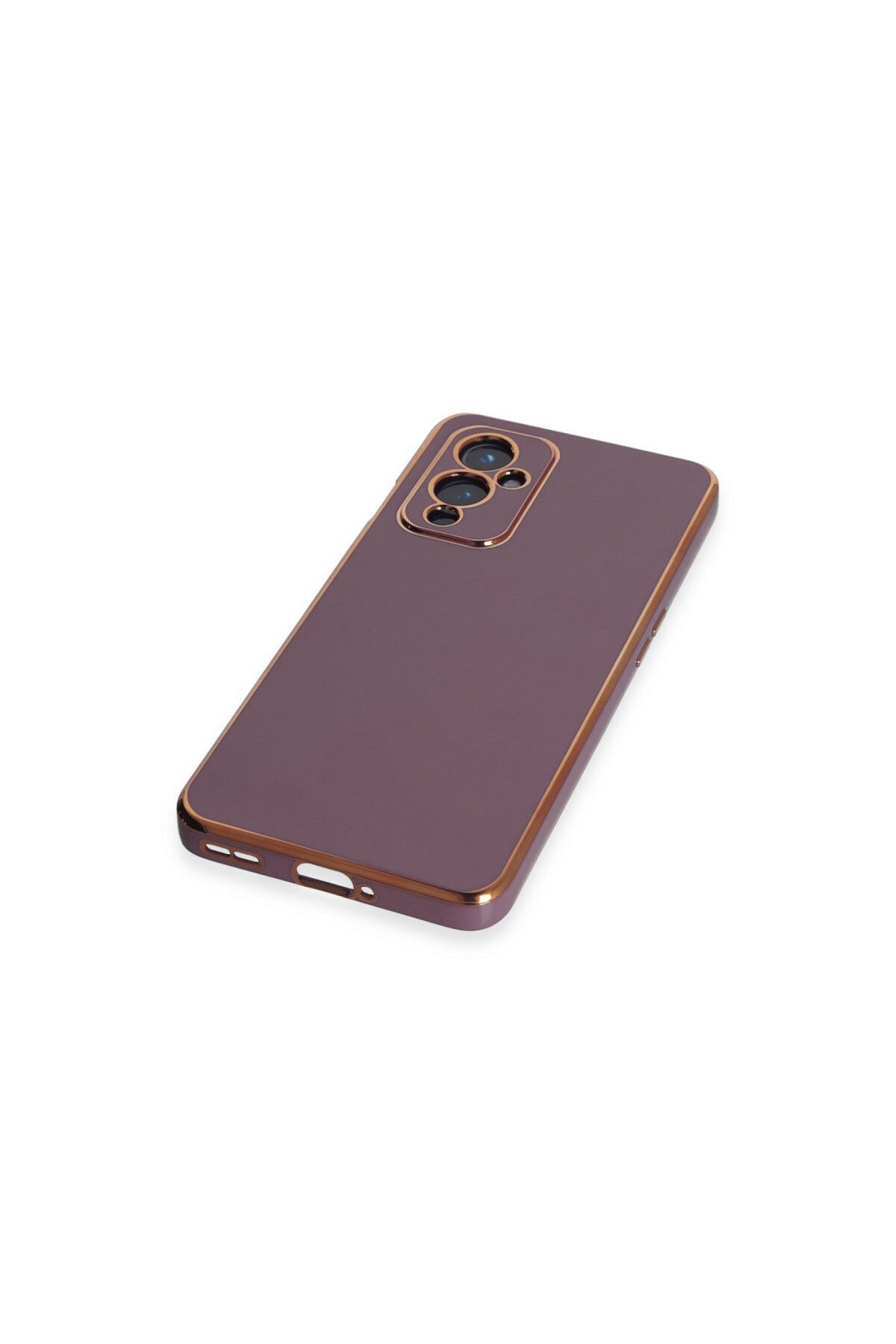 One Plus 9 Kılıf Volet Silikon - Mor