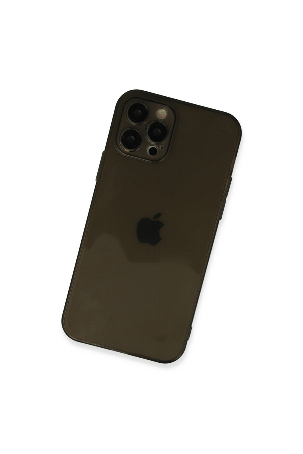 Apple iPhone 12 Pro Max Uyumlu Kılıf Fly Lens Silikon - Siyah