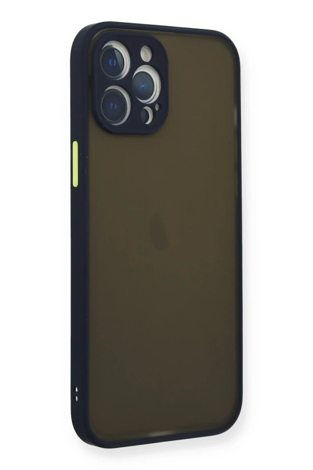 Apple iPhone 12 Pro Uyumlu Kılıf Montreal Silikon Kapak - Lacivert