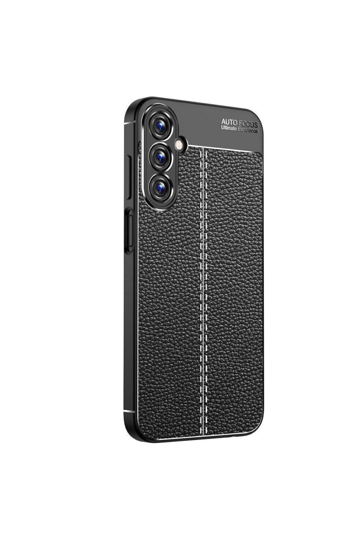 Samsung Galaxy A15 4G Uyumlu Kılıf Auto Focus Kapak - Siyah